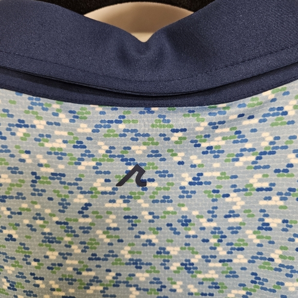 Redvanly Brewer Polo Golf Shirt Mazarine Blue White Men’s XL PUREpoly - Picture 3 of 8